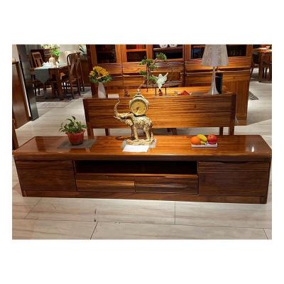 China High hardness and good wood cabinet modern luxury antique style stand living room furniture TV bench for sale