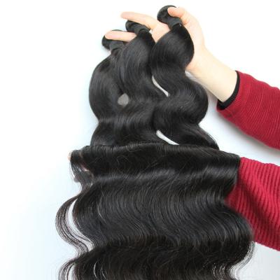 China Wholesale Raw Indian Hair Bundles Double Wave Hair Bundles Body Wave Hair Weave Natural Cuticle Aligned Hair Extension for sale