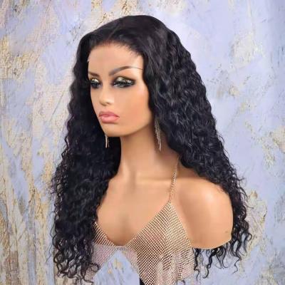 China Wholesale Hd Raw Brazilian Deep Curly Full Lace Human Hair Virgin Hair 100% Frontal Closure Wigs For Color Women Lace Front Wig for sale