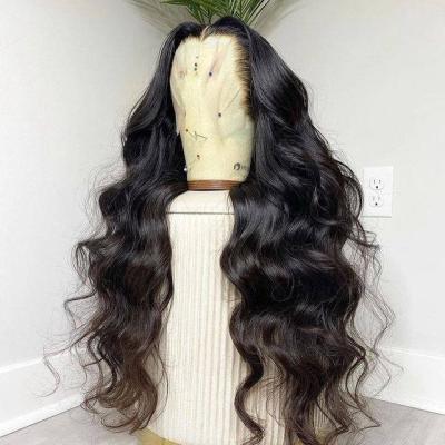 China Hd Transparent Lace Front Human Hair Wig Vendor Full 360 Lace Frontal Cheap Straight Indian Human Hair Wigs Straight Raw Indian Virgin Hair for sale