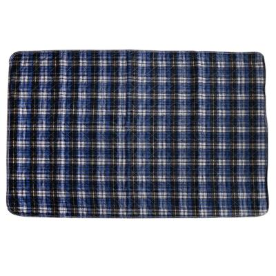 China Custom Reusable Incontinence Plain Weave Absorbent Bed Pad Washable Underpad for sale