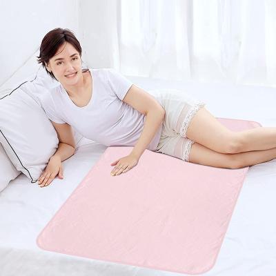 China Reusable Plain Weave Incontinence Bed Cushion Washable Waterproof Adult Underpad for sale