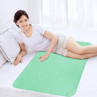 China Baby Adult Underpad Plain Weave Urine Pad Washable Protector Reusable Absorbent Bed Sheet for sale