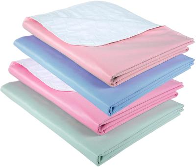 China Reusable Washable Plain Weave Bed Mat Underpads Bay Incontinence Person Care Pad for sale