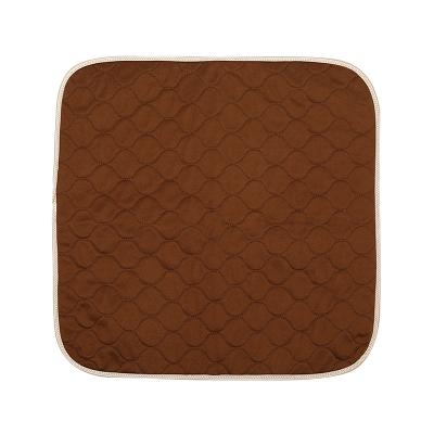 China Folded soft chair pads washable and reusable incontinence under pads seat protector pad for adult, child, or pets for sale