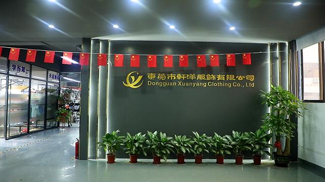 Verified China supplier - Dongguan Xuanyang Fashion Garment Co., Ltd.