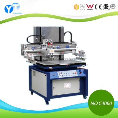 China Bill Printer YT C4060 Semi Automatic Vertical Screen Printing Machine for sale