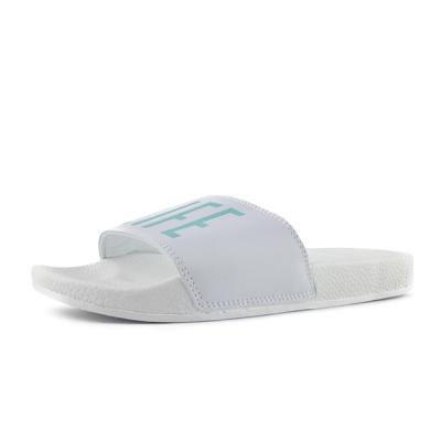 China CUSHIONING New Greatshoe Letter Design Cheap Unique PVC Beach Slipper For Women for sale