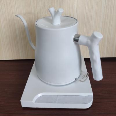 China Small Best Gooseneck Sleek Kettle 360 ​​Degree Appliance Coffee Tea Kettle Maker Amazon Low Rotate Electric Kettle and Pour Over Coffee for sale