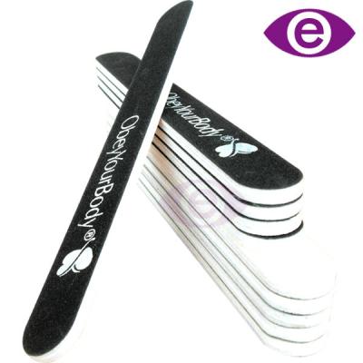 China Beauty Manicure Care Nail Manicure Printed 180 Grit Nail File for sale