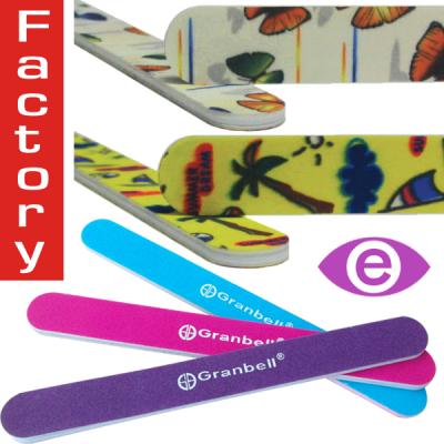 China Beauty Outdoor Professional Nail Tool Custom Printed Nail File for sale