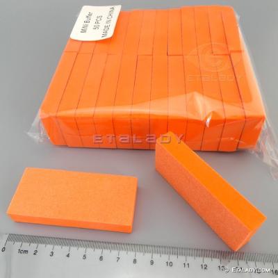 China Disposable Orange White Thin Sponge Pads Block Nail Accessory for sale