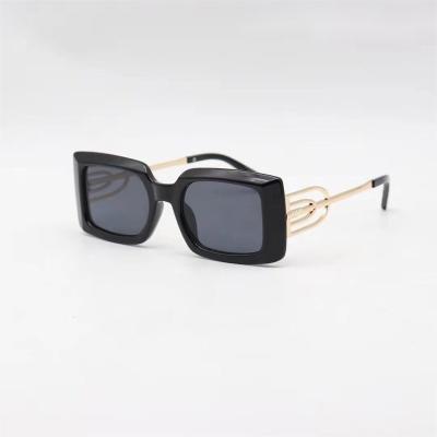 China Fashion Sunglasses Shape Brand Square Sunglasses Female Luxury Rectangular Sunglasses Women Male Black Driver Sunglasses UV400 for sale