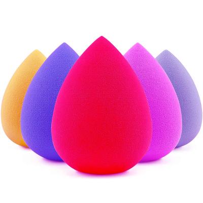 China Wholesale Custom Portable 5 Pcs Super Soft Latex Biodegradable Makeup Sponge Beauty Makeup Tools Factory Tear Free Makeup Sponge for sale