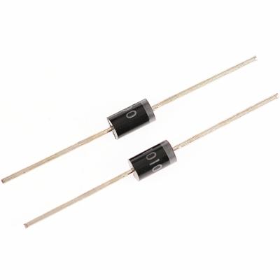 China FREE SAMPLE General Purpose RoSH 10A Compliant 20V 40V 60V 80V 100V 120V 150V SR10100 DO-27 Through Hole Schottky Barrier Rectifier Diodes for sale