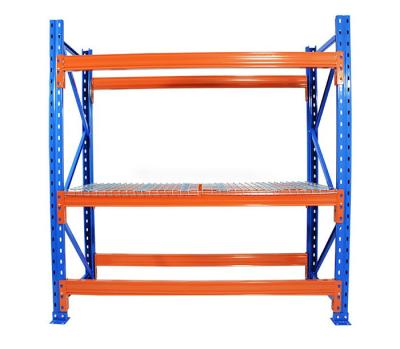 China Heavy Duty Pallet Rack Pallet Rack L1900mm*W1100mm*H3000mm 3 Tiers 2000kg Per Tier for sale