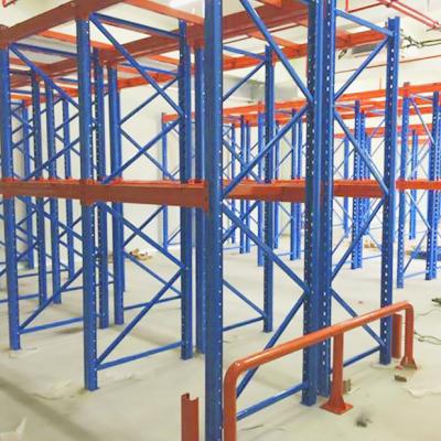 China Custom Corrosion Protection 2300*900*4500 Porcelain Rack Pallet Rack Custom Warehouse Racks Metal Steel Heavy Duty Racking for sale