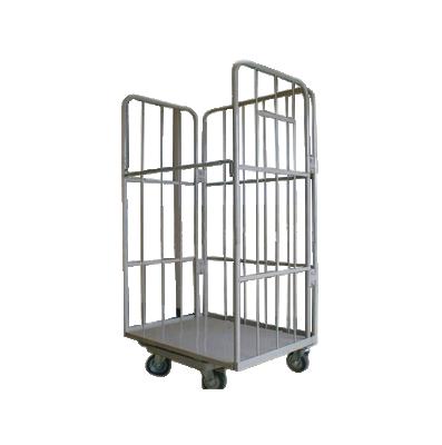 China Foldable Stainless Steel Workshop Shopping Cart Trolley Price for sale