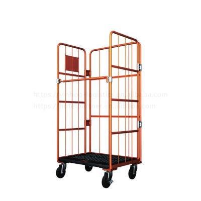 China Foldable Shopping Trolley Wheeled Industrial Trolley Foldable Medical Trolley for sale