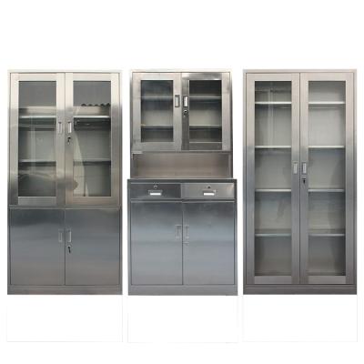 China / Customs Office Metal 304/201 Stainless Steel Medical File Storage Cabinet for sale