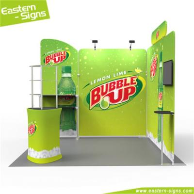 China Customized Quick Design Portable Aluminum Trade Show Display Booth Indoor Indoor Idea for sale