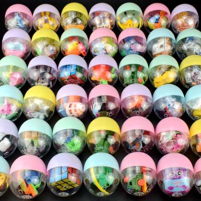 China Vending Machine Toy Mixed Various Small 3+ Wholesale 47*55mm Twist Egg Capsule Promotion WGL462 Toy For Kids for sale