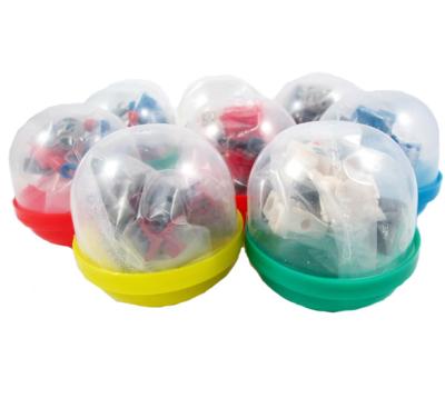 China ZL20 Yiwu Eco-friendly Material Cheap Plastic Capsule Toys For Vending Machine DIY Education Capsule Ball Toy for sale