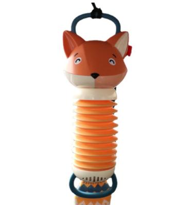 China New Mini Cartoon Fox Accordion Baby Music Toy Kids Educational Instrument of 2022 eco-friendly materials for children gifts soothe toy for sale