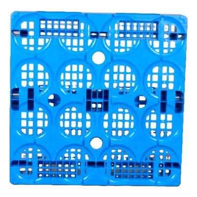 China Four-Way Entry Rackable Storage of High-Quality, Durable Stackable Plastic Pallets Blow-Molded Plastic Pallets for sale