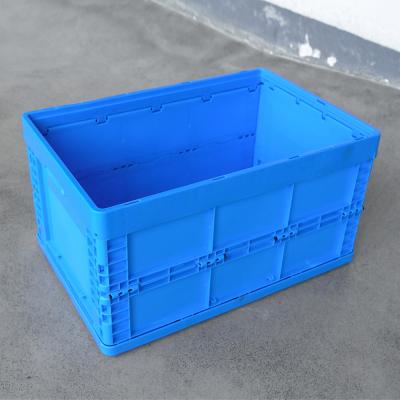 China Solid box plastic moving collapsible crate for sale à venda