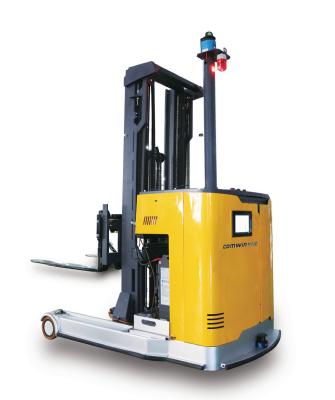 China 2000kg 4500mm Reach Material Stacking Truck Electric Forklift With 210AH Battery for sale