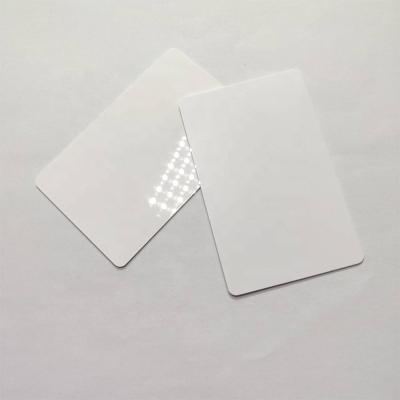 China Waterproof / Weatherproof Ready to ship blank white PVC glossy NTAG213 144bytes chip nfc rfid card samples for sale