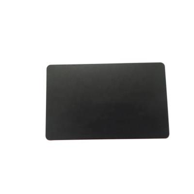 China Waterproof / Weatherproof Ready to ship blank black PVC matte NTAG213 144bytes chip nfc rfid card samples for sale