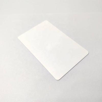 China Waterproof / Weatherproof Ready to ship blank white PVC glossy I-CODE SLIX 112bytes chip nfc rfid card samples for sale