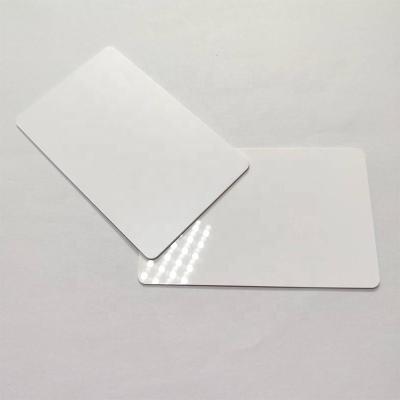 China Waterproof / Weatherproof Ready to ship blank white PVC glossy CN Fudan F08 1k/4 bytes chip nfc rfid card samples for sale