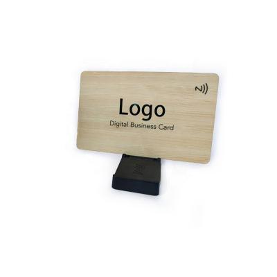 China Environment friendly Diverse wood option rfid F08 chip compatible digital business accrss control card for sale