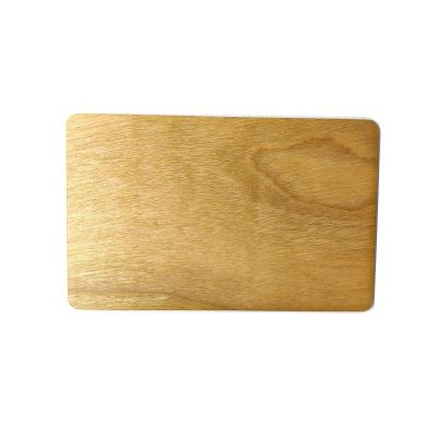 China Environment Friendly Waterproof 8 types wood CR80 1.2mm thickness durable nfc rfid card 213 chip card for sale