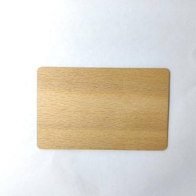 China Environment Friendly HF short fast read 1-3cm induct rfid 213 customized waterproof wood rfid nfc card for sale