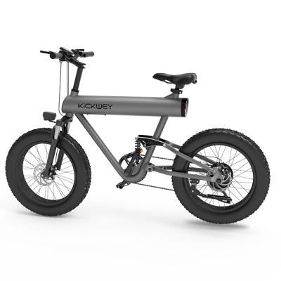 China Electric Ebike 48v 500w 750w 1000w Full Suspension E Bike Aluminum Alloy Dirt Bike Cheap Mountain Fat Tire for sale