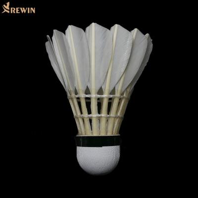 China Durable Training Duck Feather Badminton Shuttlecock C40 for sale