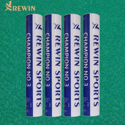 China High quality international tournament badminton shuttlecock with Duck Feather class for tournament and professional players for sale