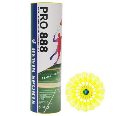 China Pro Club High Quality Badminton 888 Nylon Shuttlecock With Good Flight for sale