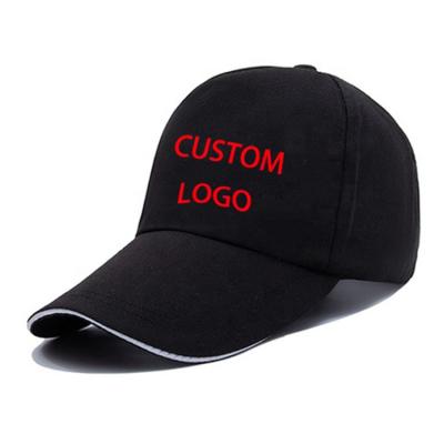 China COMMON Custom Logo 5 Panel Cotton Solid Color Blank Dad Hat Sports Baseball Cap for sale