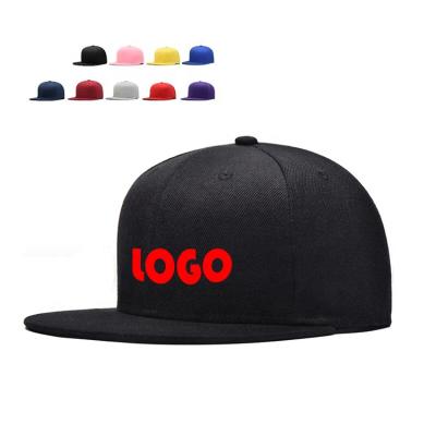 China Custom High Quality COMMON Logo Baseball Gym Hat Plain Design Your Own Snapback Hat 3D Embroidery Printing for sale