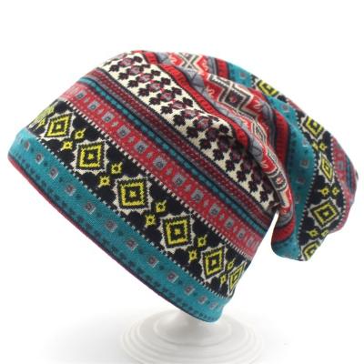 China Wholesale Custom Beanie Scarf COMMON in a Multifunctional Boho Chemo Sleep Baggy Slouchy Beanie Hat for sale