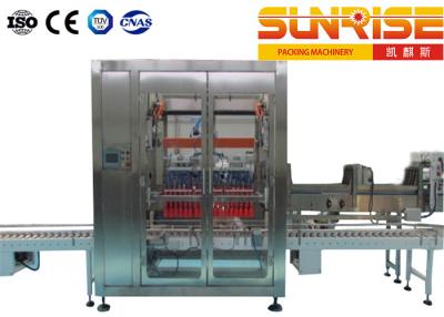 China Grab Type Plastic Bottle Packing Machine , 600ml Pet Bottle Packing Machine for sale