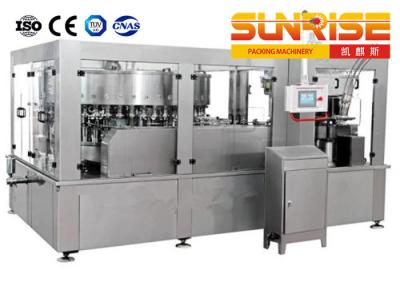 China 18 Heads Filling And Sealing Machine , 7.5kw Beverage Can Filling Machine for sale