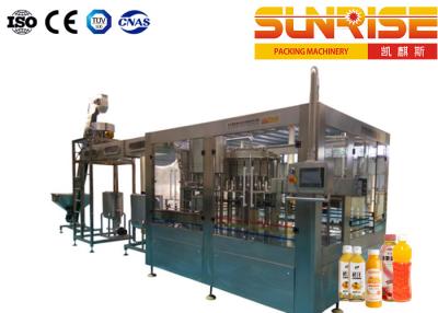 China 4000BPH Hot Fill Bottling Machine , PET Bottle Beverage Filling Line for sale