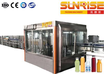 China 3 in 1 Glass Bottle Filling Line , washing capping Beer Bottling Line for sale