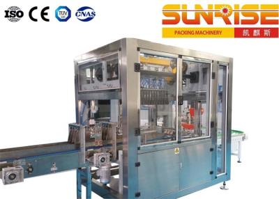 China PET Bottle Case Packer Machines , 20ctns/min Carton Box Packaging Machine for sale